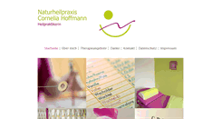 Desktop Screenshot of naturheilpraxis-hoffmann.de